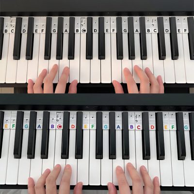 Klavírne noty, ktoré zjednodušujú učenie | MELOKEY