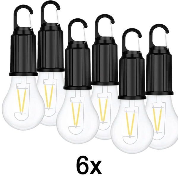 3x Bezdrôtovo nabíjateľné žiarovky | LUMINKA
