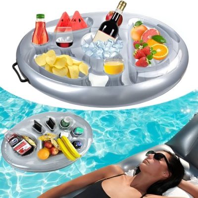 Perfektný nafukovací podnos do bazéna na nápoje | FLOATPLATI