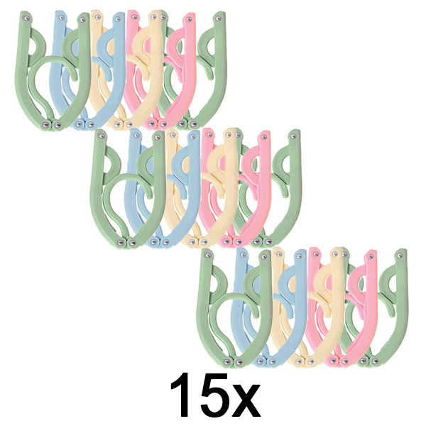 3x Výsuvné prenosné cestovné vešiaky (5 ks) | PORTAHANGS